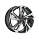 MSW All Season 60 Alloy Wheel 18x7.5 ET46 5x112 Gloss Black Full Polished 57.1mm CB Alloy Wheels