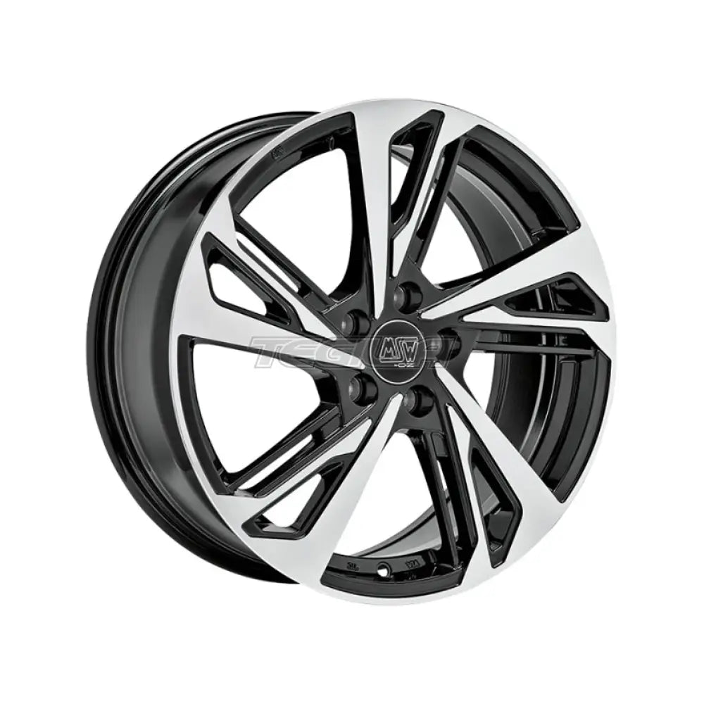 MSW All Season 60 Alloy Wheel 18x8 ET48 5x108 Gloss Black Full Polished 65.1mm CB Alloy Wheels
