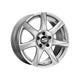 MSW All Season 77 Alloy Wheel 18x8 ET48 5x120 Full Silver 64.06mm CB Alloy Wheels