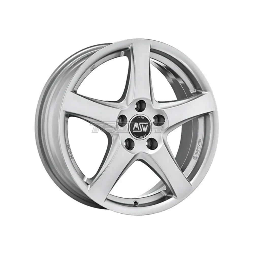 MSW All Season 78 Alloy Wheel 16x6.5 ET43 5x112 Full Silver 57.1mm CB Alloy Wheels