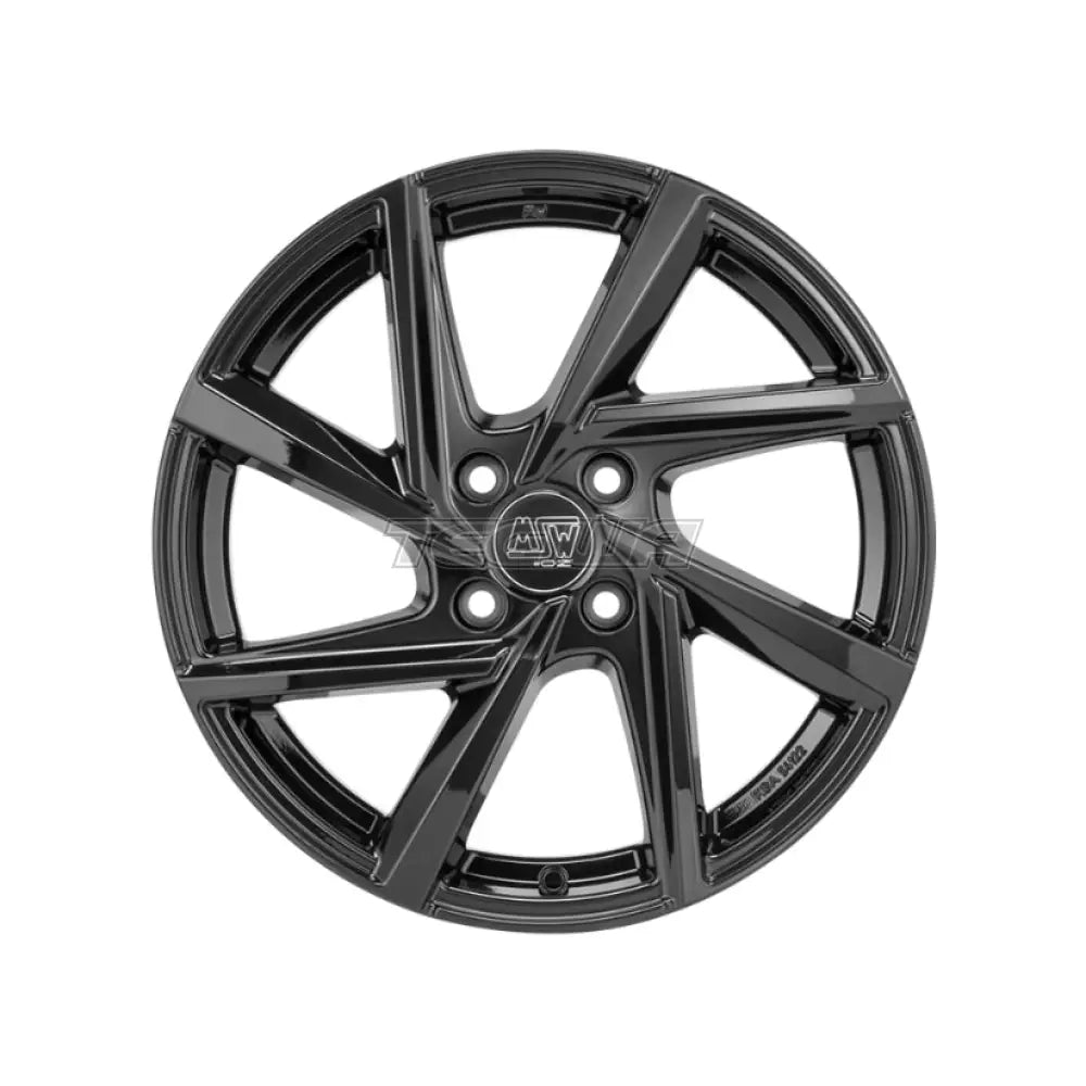 MSW All Season 80-4 Alloy Wheel 17x7 ET32 4x108 Gloss Black 65.1mm CB Alloy Wheels