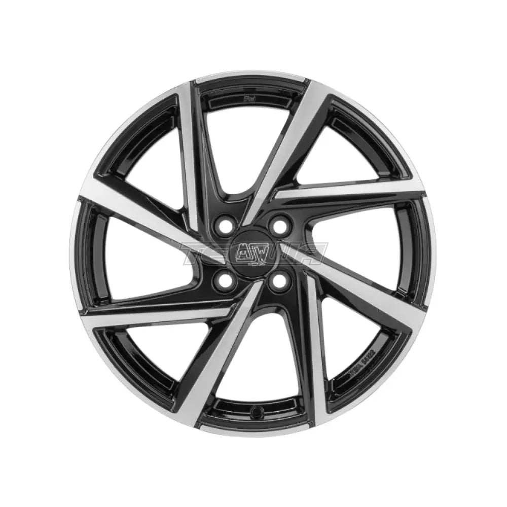 MSW All Season 80-4 Alloy Wheel 17x7 ET32 4x108 Gloss Black Full Polished 65.1mm CB Alloy Wheels