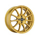 MSW All Season 85 Alloy Wheel 17x7 ET30 4x98 Gold 58.1mm CB Alloy Wheels