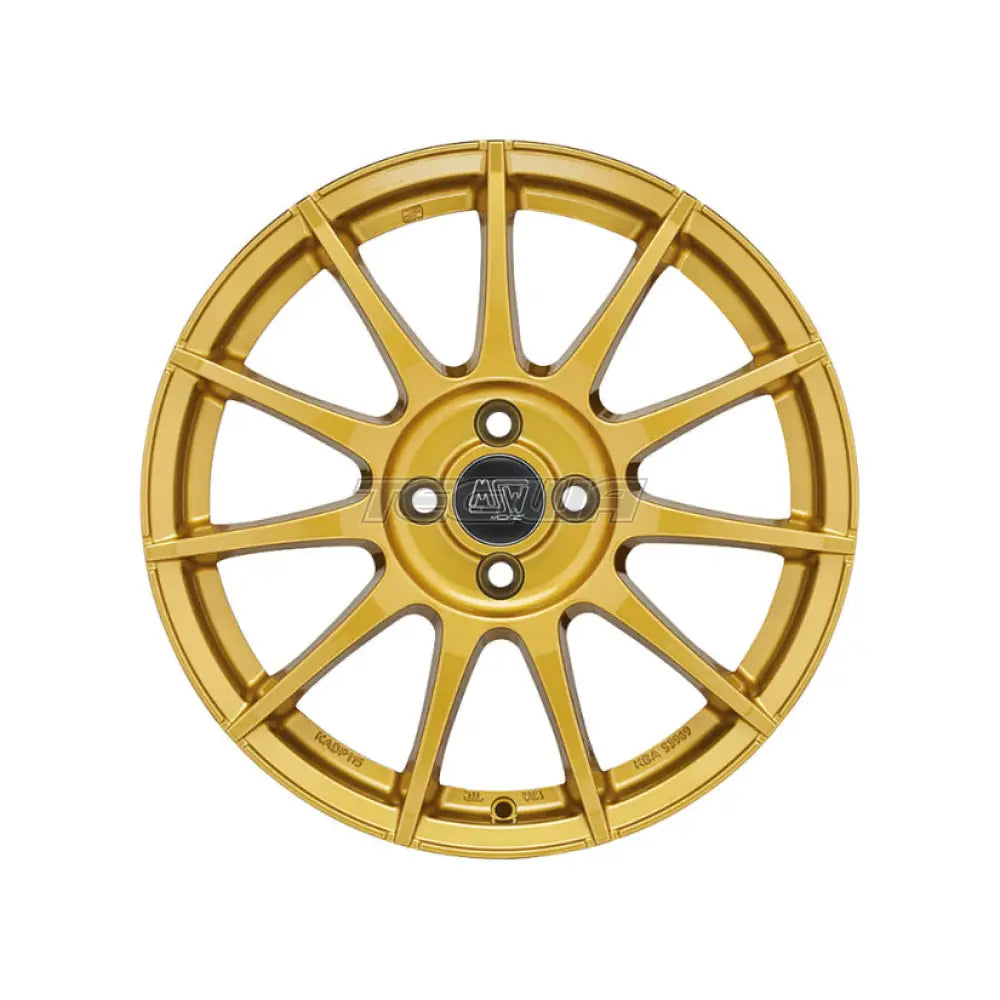 MSW All Season 85 Alloy Wheel 17x7 ET30 4x98 Gold 58.1mm CB Alloy Wheels