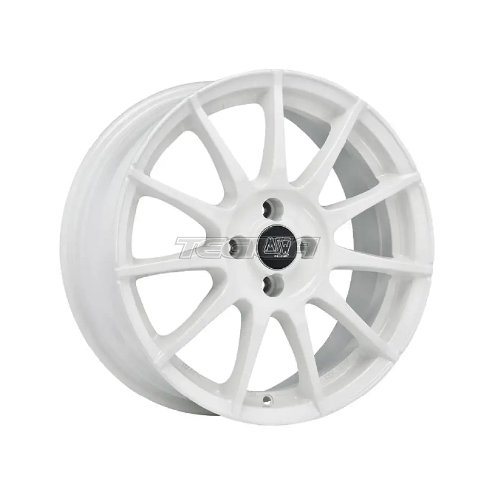 MSW All Season 85 Alloy Wheel 17x7 ET35 4x98 White 58.1mm CB Alloy Wheels