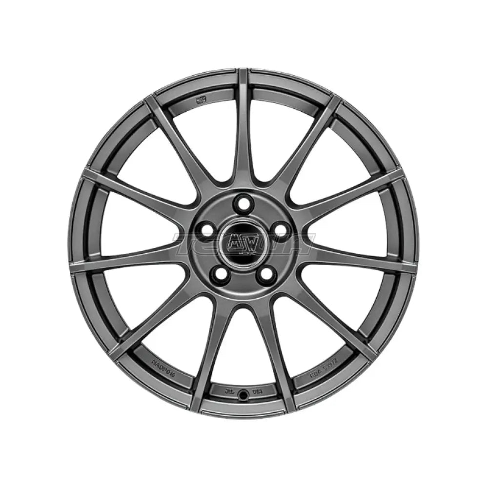 MSW All Season 85 Alloy Wheel 17x7 ET45 5x100 Matt Graphite 63.4mm CB Alloy Wheels