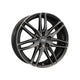 MSW Avantgarde 24 Alloy Wheel 17x8 ET35 5x100 Matt Gunmetal Full Polished 63.4mm CB Alloy Wheels
