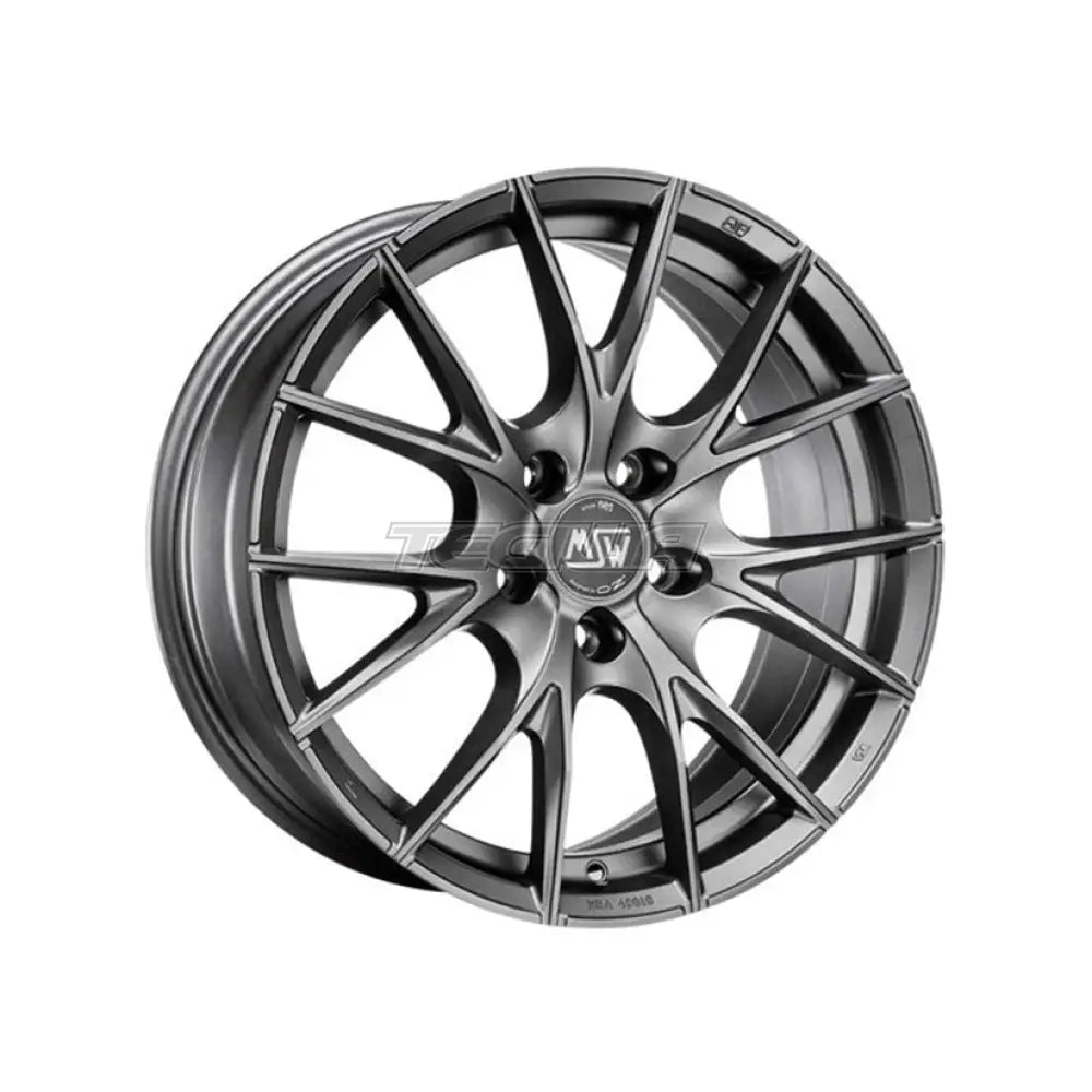 MSW Avantgarde 25 Alloy Wheel 19x8 ET48 5x112 Matt Titanium 73mm CB Alloy Wheels