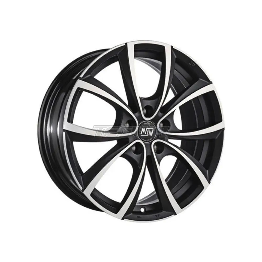 MSW Avantgarde 27 Alloy Wheel 17x7.5 ET40 5x110 Matt Dark Titanium Full Polished 65.1mm CB Alloy Wheels