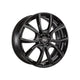 MSW Avantgarde 27 Alloy Wheel 17x7.5 ET45 5x108 Gloss Black 73mm CB Alloy Wheels