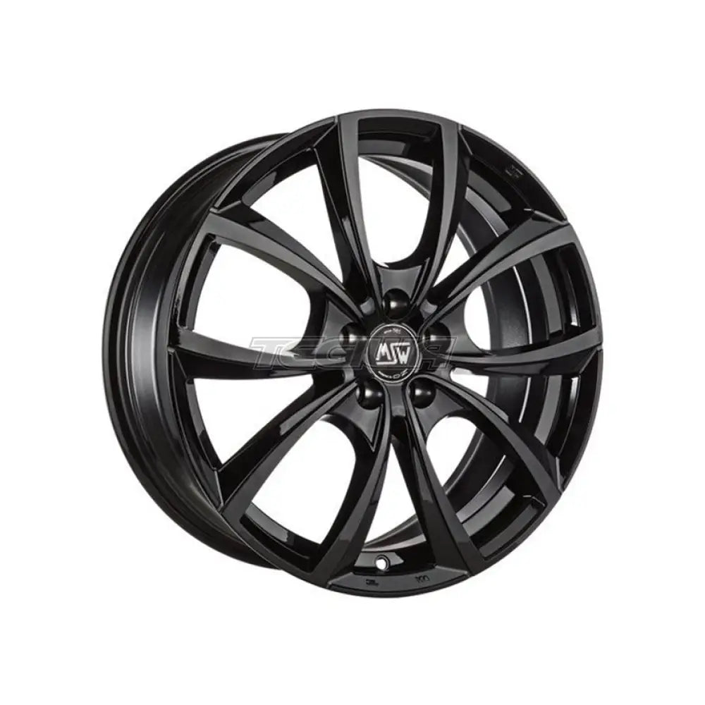 MSW Avantgarde 27 Alloy Wheel 17x7.5 ET45 5x114.3 Gloss Black 73mm CB Alloy Wheels