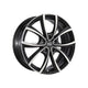 MSW Avantgarde 27 Alloy Wheel 17x7.5 ET45 5x114.3 Matt Dark Titanium Full Polished 73mm CB Alloy Wheels