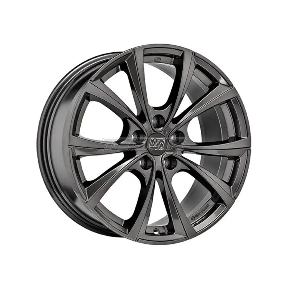 MSW Avantgarde 27T Alloy Wheel 19x9.5 ET45 5x114.3 Gloss Dark Grey 64.12mm CB Alloy Wheels