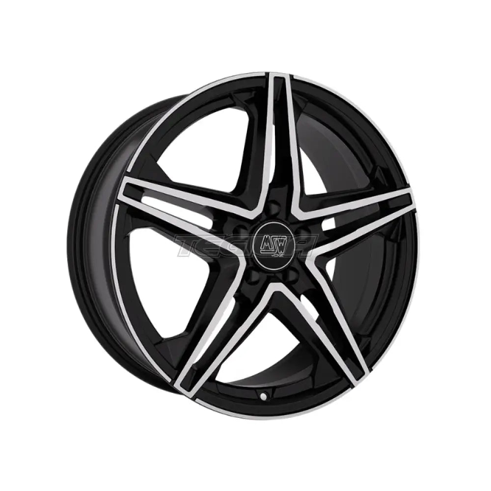 MSW Avantgarde 31 Alloy Wheel 19x8 ET30 5x112 Gloss Black Full Polished 73mm CB Alloy Wheels