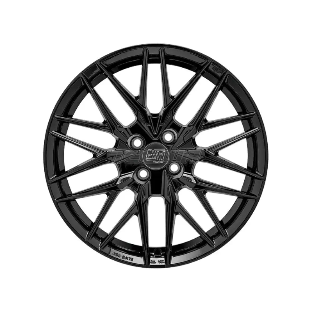 MSW Avantgarde 50-4 Alloy Wheel 18x7.5 ET25 4x108 Gloss Black 65.1mm CB Alloy Wheels