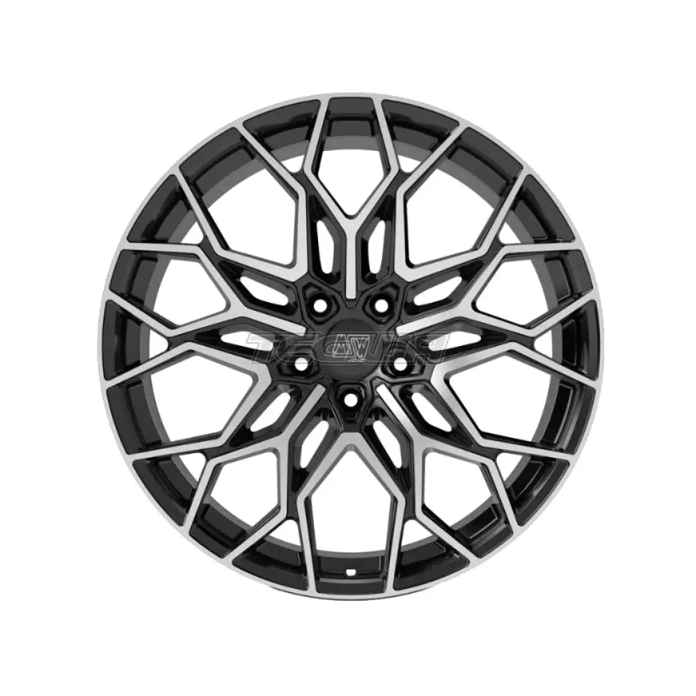 MSW Avantgarde 51 Alloy Wheel 20x10 ET19 5x112 Gloss Black Full Polished 73mm CB Alloy Wheels