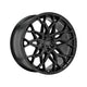 MSW Avantgarde 51 Alloy Wheel 22x9 ET38 5x120 Gloss Black 63.4mm CB Alloy Wheels