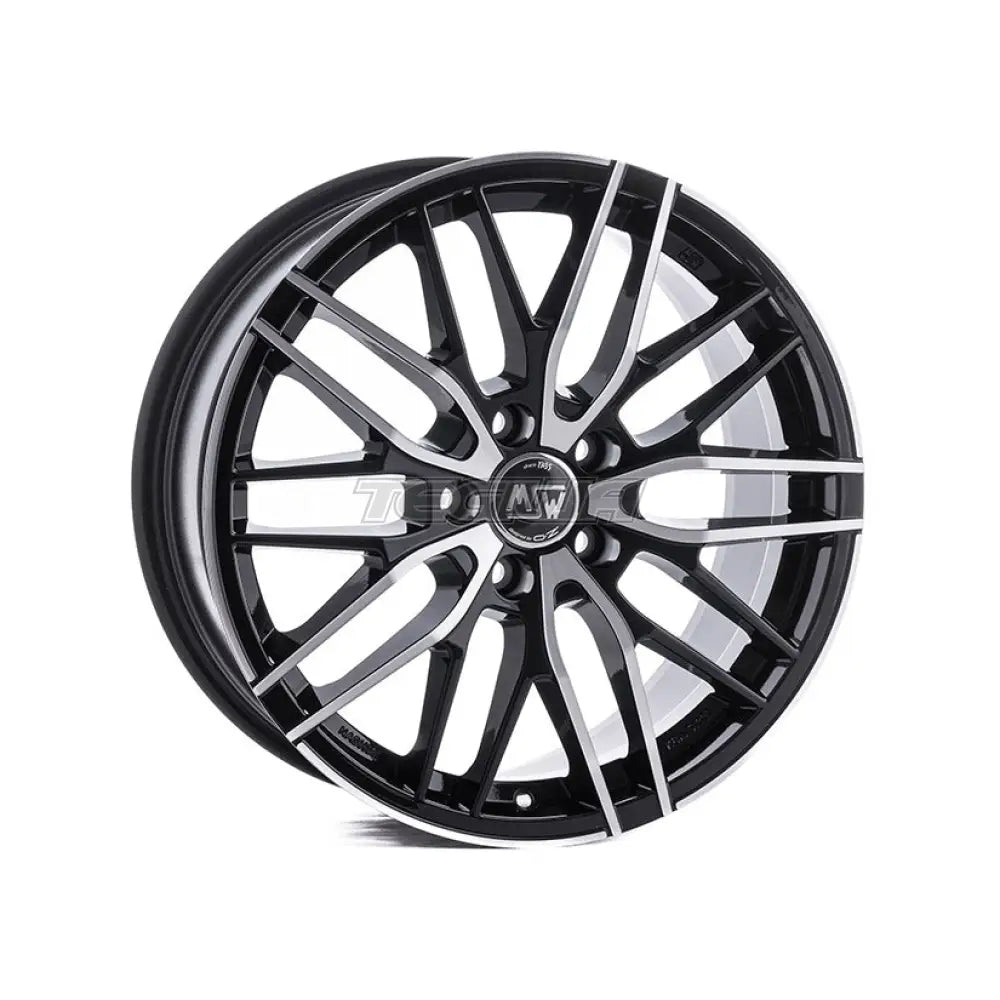 MSW Avantgarde 72 Alloy Wheel 17x7 ET45 5x112 Gloss Black Full Polished 73mm CB Alloy Wheels