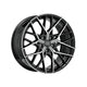 MSW Avantgarde 74 Alloy Wheel 19x8 ET45 5x120 Gloss Black Full Polished 72.6mm CB Alloy Wheels