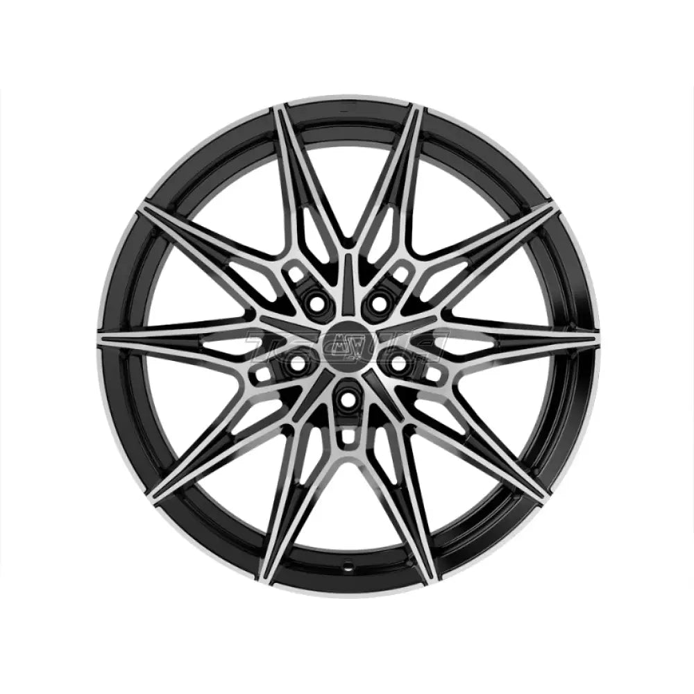 MSW Avantgarde 75 Alloy Wheel 20x8.5 ET35 5x112 Gloss Black Full Polished 73mm CB Alloy Wheels