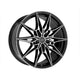 MSW Avantgarde 75 Alloy Wheel 20x8.5 ET40 5x120 Gloss Black Full Polished 72.6mm CB Alloy Wheels