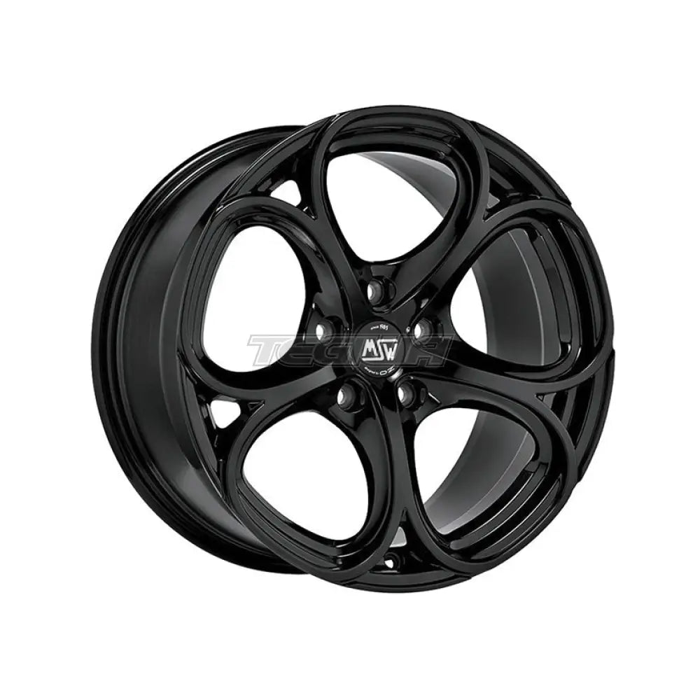 MSW Avantgarde 82 Alloy Wheel 19x8 ET42 5x110 Gloss Black 65.1mm CB Alloy Wheels