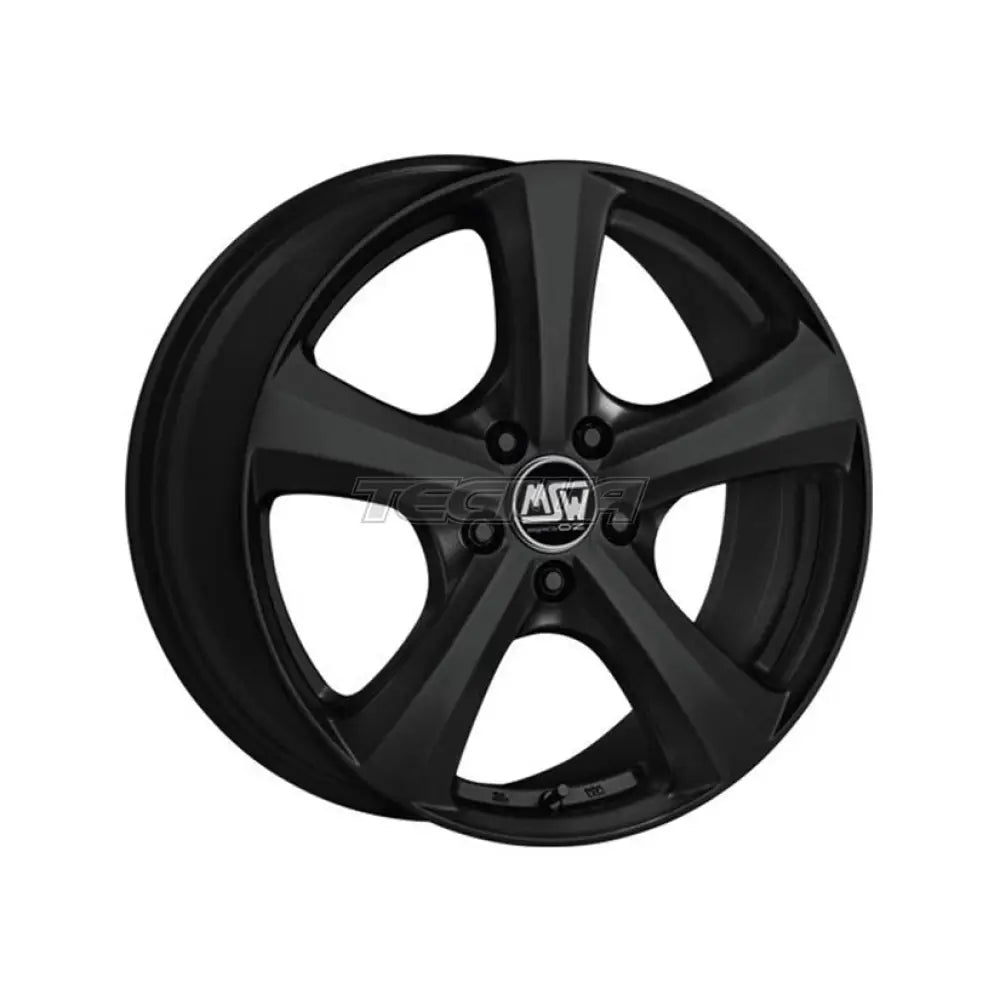 MSW Off-Road & Van 19 Van Alloy Wheel 16x6.5 ET48 5x118 Matt Black 71.1mm CB Alloy Wheels