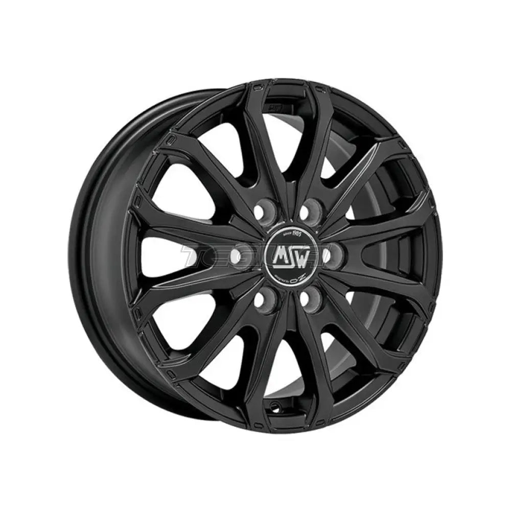MSW Off-Road & Van 48 Alloy Wheel 15x6.5 ET55 5x118 Matt Black 71.1mm CB Alloy Wheels
