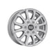 MSW Off-Road & Van 48 Alloy Wheel 16x6.5 ET50 6x120 Full Silver 74.6mm CB Alloy Wheels