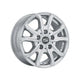 MSW Off-Road & Van 48 Van Alloy Wheel 17x7 ET55 5x160 Full Silver 65.1mm CB Alloy Wheels