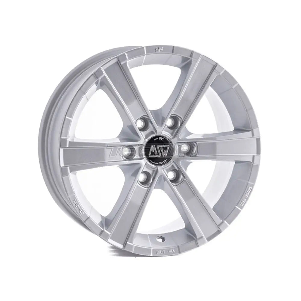 MSW Off-Road & Van Sahara 6 MSW Alloy Wheel 18x8 ET35 6x114.3 Full Silver 66.1mm CB Alloy Wheels