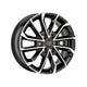 MSW Urban Cross 42 Van Alloy Wheel 17x6.5 ET50 6x120 Gloss Black Full Polished 74.6mm CB Alloy Wheels