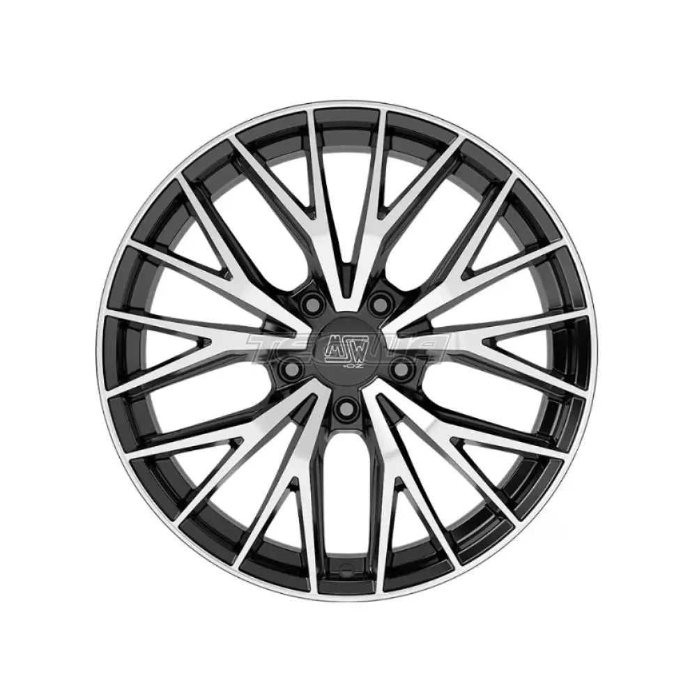 MSW Urban Cross 44 Alloy Wheel 20x9 ET28 5x112 Gloss Black Full Polished 73mm CB Alloy Wheels