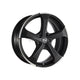 MSW Urban Cross 47 Alloy Wheel 19x8 ET21 5x112 Matt Dark Titanium Full Polished 66.6mm CB Alloy Wheels
