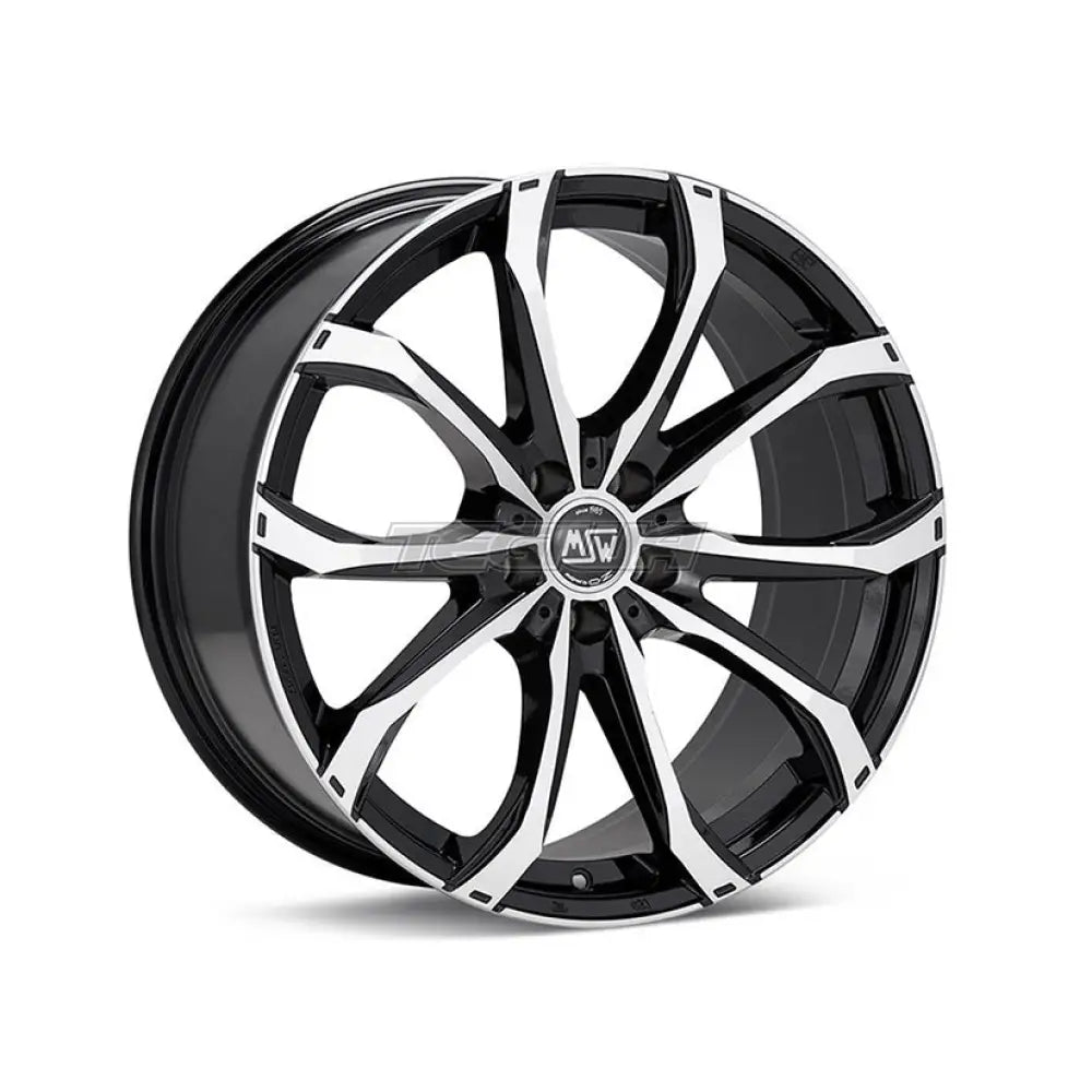 MSW Urban Cross 48 Alloy Wheel 21x9 ET31 5x110 Gloss Black Full Polished 65.1mm CB Alloy Wheels