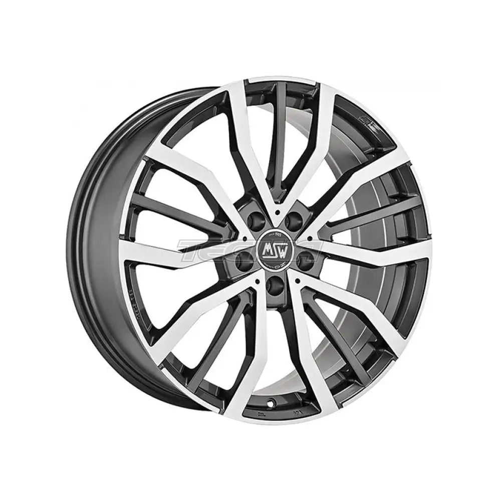 MSW Urban Cross 49 Alloy Wheel 19x8 ET45 5x108 Gloss Gunmetal Full Polished 73mm CB Alloy Wheels