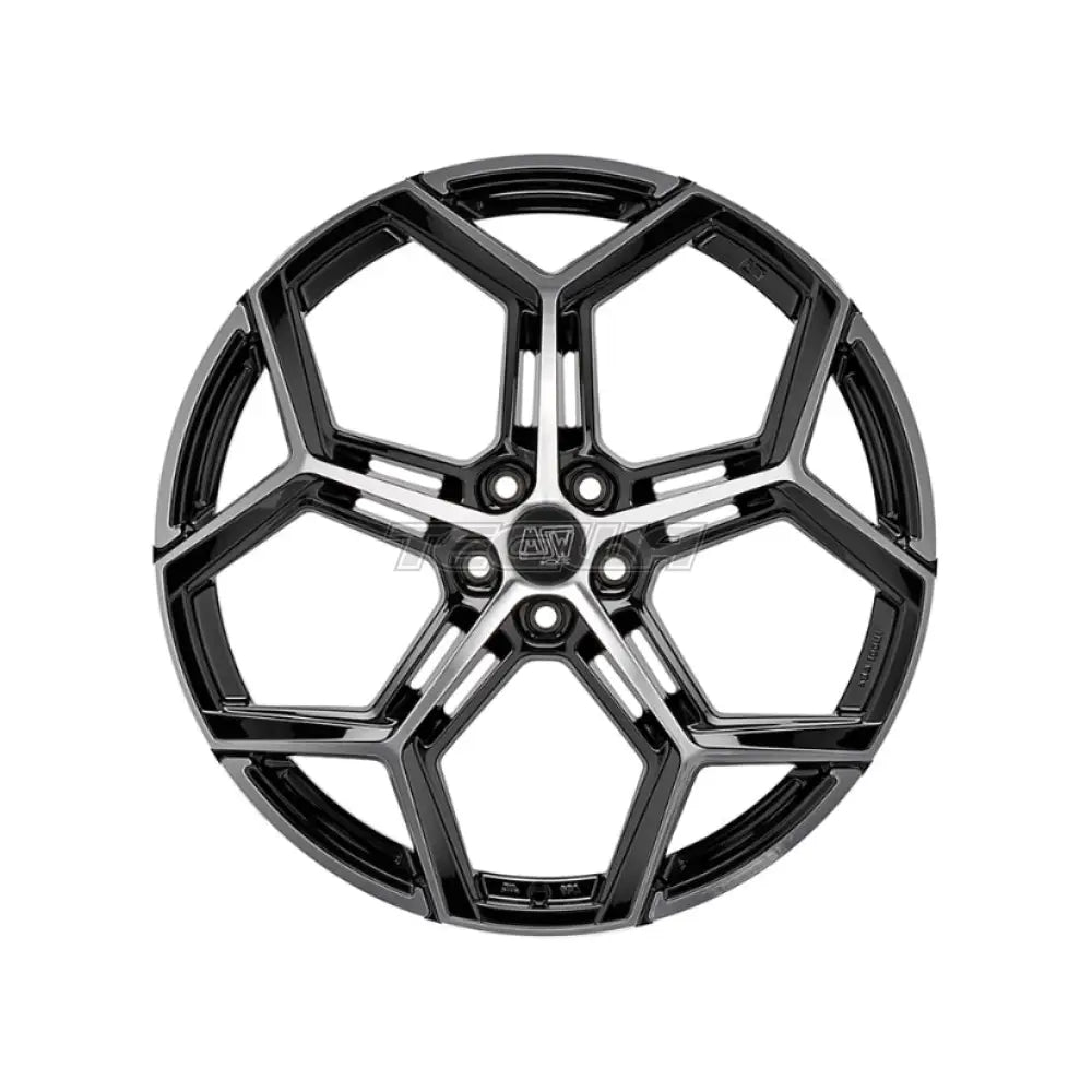 MSW Urban Cross 53 Alloy Wheel 22x10.5 ET19 5x112 Gloss Black Full Polished 66.6mm CB Alloy Wheels