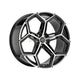MSW Urban Cross 53 Alloy Wheel 22x10.5 ET19 5x112 Gloss Black Full Polished 66.6mm CB Alloy Wheels