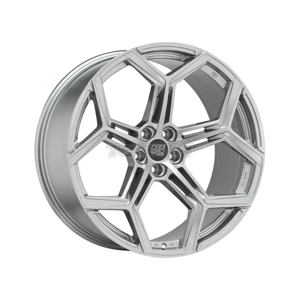 MSW Urban Cross 53 Alloy Wheel 22x10.5 ET19 5x112 Hyper Silver 66.6mm CB Alloy Wheels