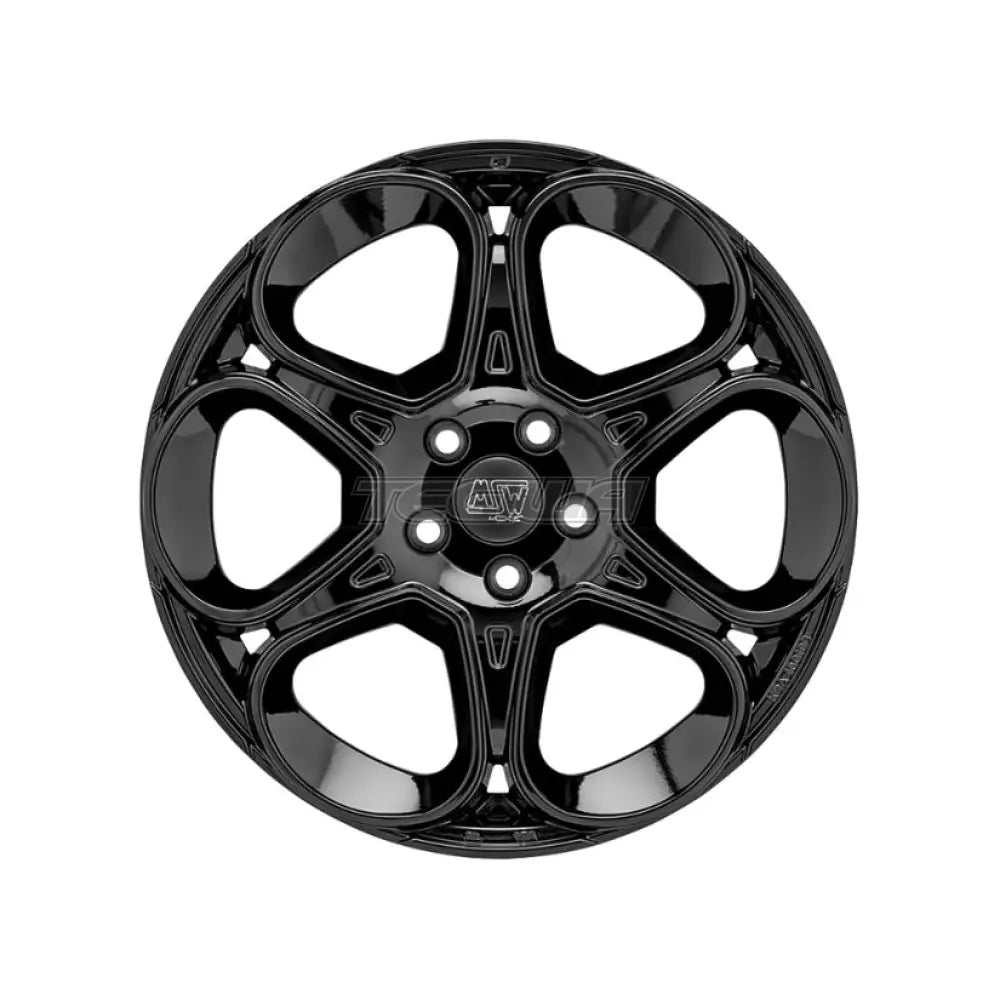 MSW Urban Cross 83 Alloy Wheel 17x7 ET32 4x108 Gloss Black 65.1mm CB Alloy Wheels