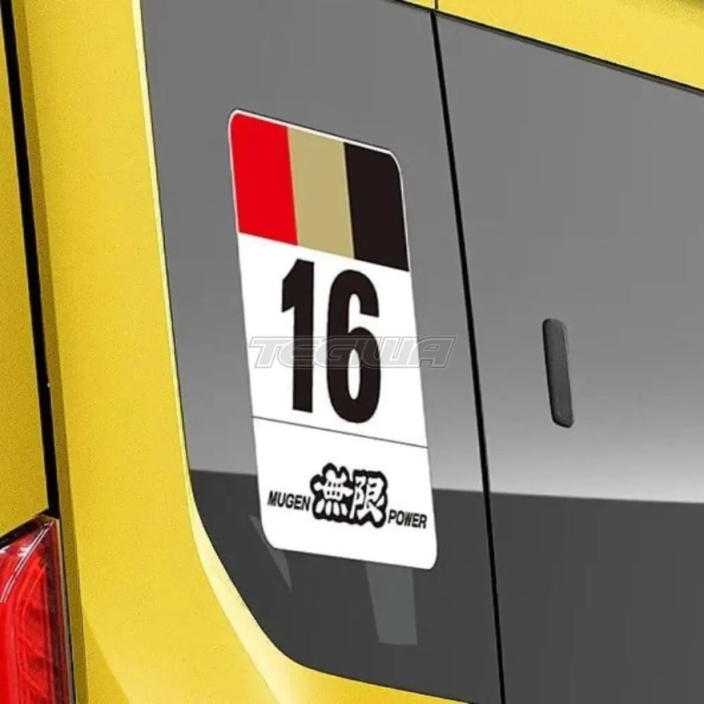 Mugen 16 Sqaure Decal - Decals & Stickers