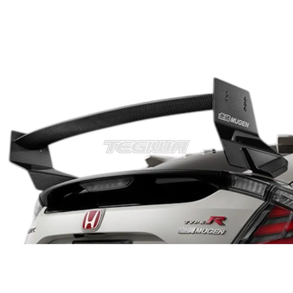Mugen Aero Carbon Wing Spoiler CFRP RC20GT Honda Civic Type R FK8 17-22 - Spoilers