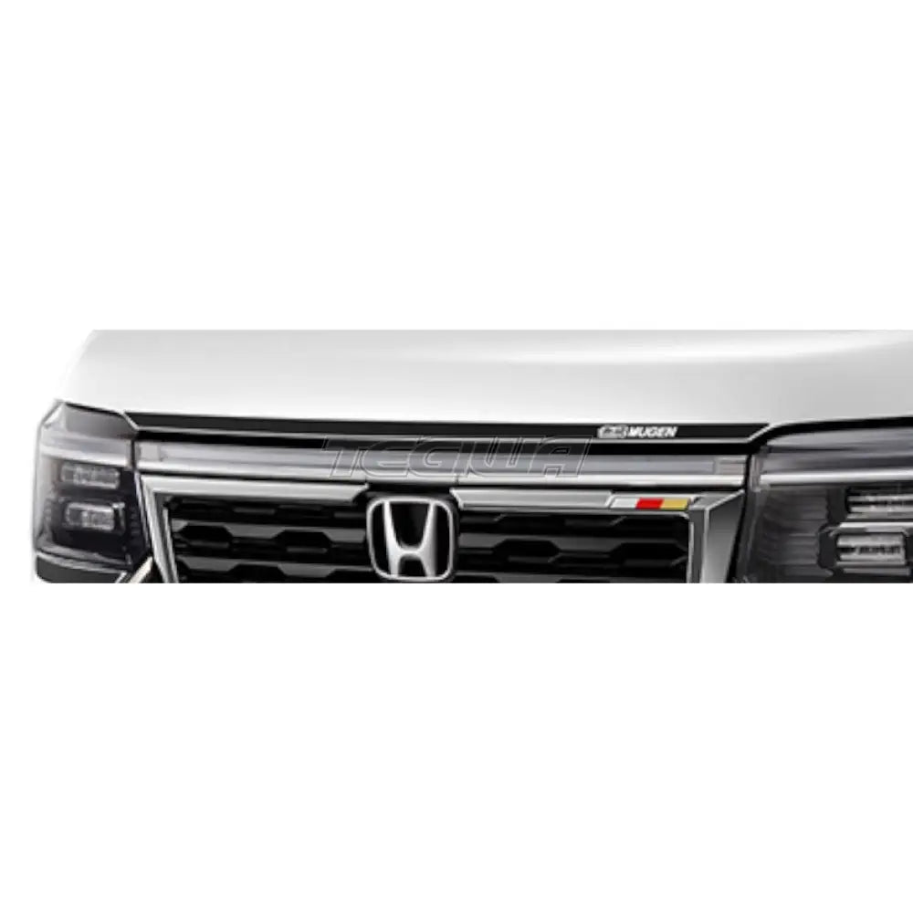 Mugen Bonnet Decal Sticker Honda N-Box Custom JF5-6 23+ - Black - Decals & Stickers
