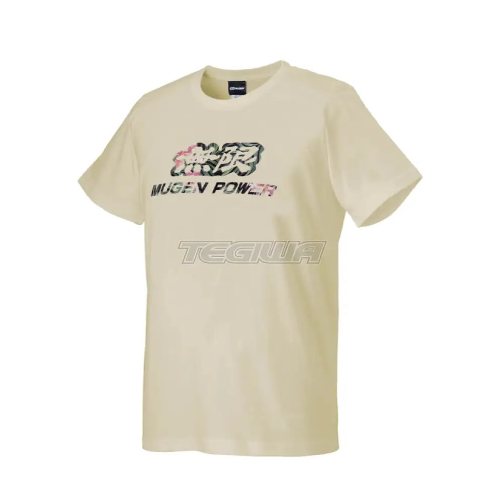 Mugen Botanical T-Shirt - S / Beige - T-Shirts