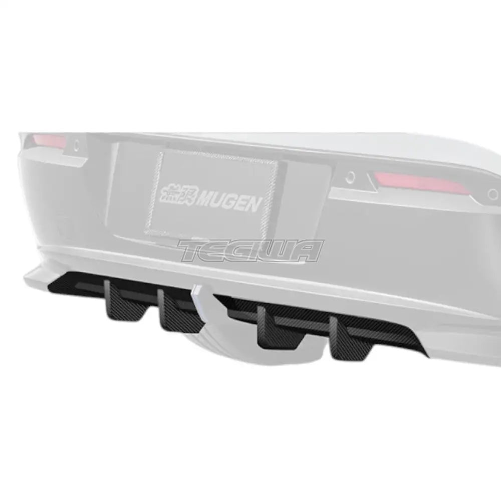 Mugen Carbon Fibre Sport Exhaust Rear Diffuser Honda Prelude BF1 26+ - Standard Diffuser - Splitters Skirts & Diffusers