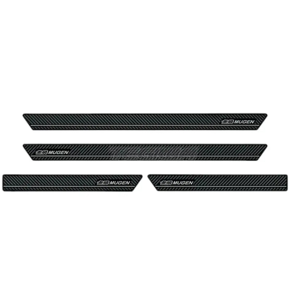 Mugen Door Scuff Plate Honda Civic FL RS LX EX 23+ Inc Type R - Black - Misc Parts and Trim