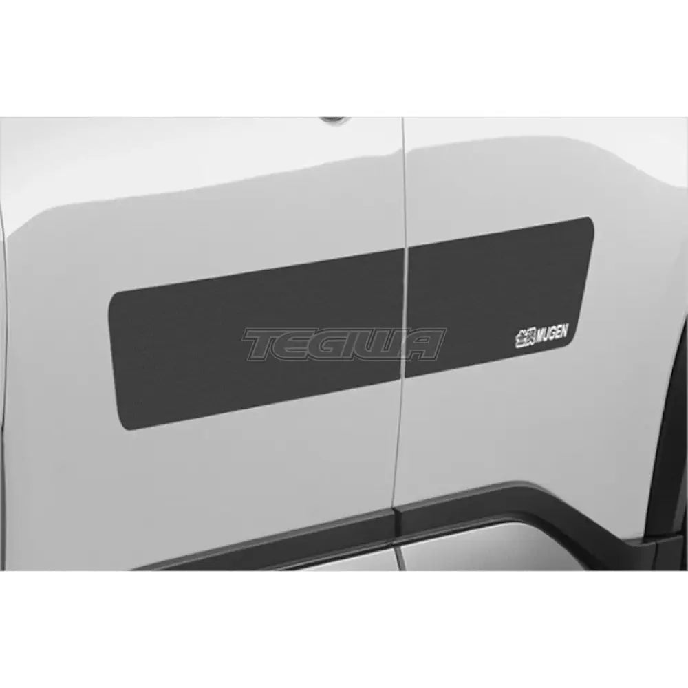 Mugen Door Side Decal Sticker Honda Wr-V DG5 23+ - Black Carbon Fibre Pattern - Decals & Stickers