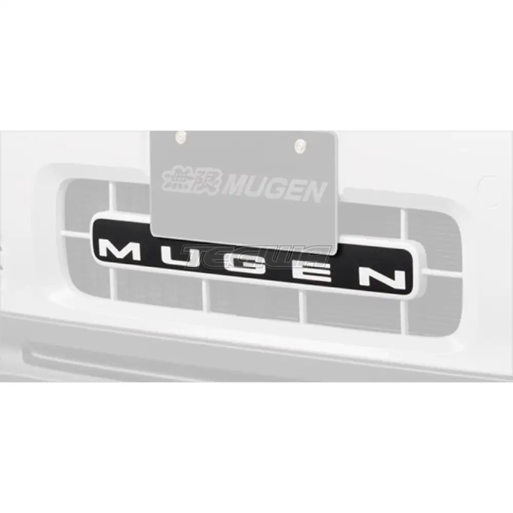 Mugen Front Bumper Decal Sticker Matte Black Honda N-One E: JG5-6 25+ - Decals & Stickers
