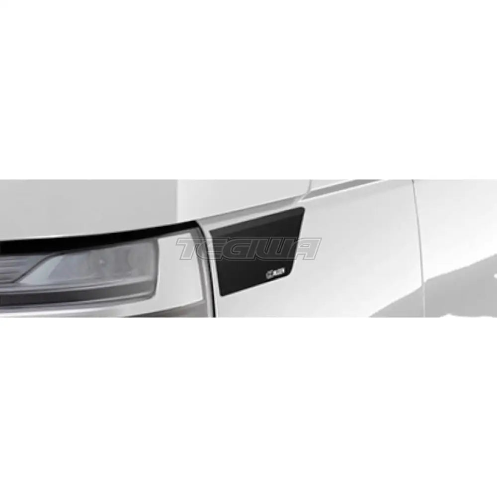 Mugen Front Wing Decal Honda N-Box Custom JF5-6 23+ - Black - Decals & Stickers