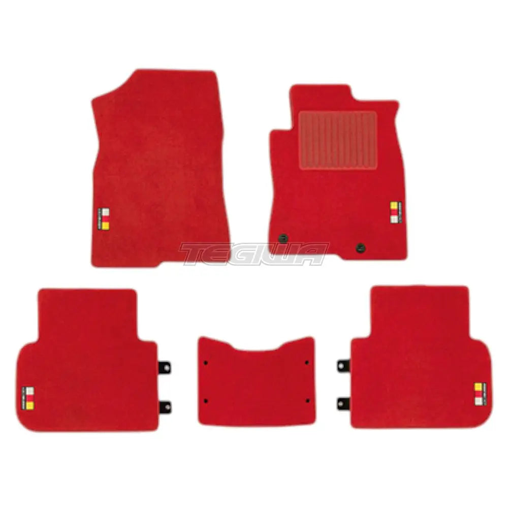Mugen Interior Sports Mat Set Honda Civic FL eHEV 23+ RHD - Red - Mats